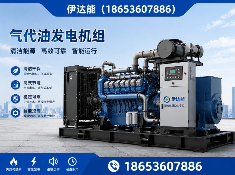 潍坊滨海经济技术开发区250kW锡柴天然气发电机展示图